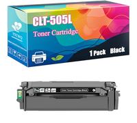 CLT-505L Toner Cartridge Compatible with Samsung SL-C2620DW SL-C2670FW Printers, High-Yield Ideal for High-Volume Printing (Black)