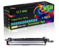CLT-806 Compatible for Samsung Developer Unit with Chip MultiXpress X7400LX X7500GX X7500LX X7600GX Printers (1 Pack Cyan)