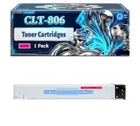 CLT-806 Toner Cartridges Compatible for Samsung MultiXpress SL-X7400 SL-X7500 SL-X7600 Printers, With Chip Large Capacity 55000 Pages (1 Pack Magenta)