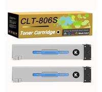 CLT-806S CLT-K806S CLT-C806S CLT-M806S CLT-Y806S Toner Cartridge (2 Black) | Compatible For Samsung Multixpress X7400Gx X7400lx X7500Gx X7500lx X7600Gx X7600lx Printer,stable performanc