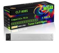CLT-808S Compatible for Samsung Toner Cartridges with Chip MultiXpress X4220rx X4250lx Printers (1 Pack Black)