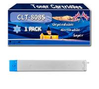 CLT-808S Toner Cartridges Compatible for Samsung MultiXpress SMART MX4 X4220RX X4250LX X4300LX Printers, High-Definition Printing Effect with Chip, 33000 Pages (1 Pack Cyan)
