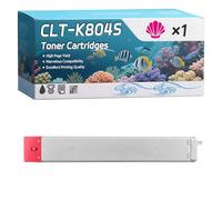 CLT-K804S Toner Cartridges Compatible for Samsung MultiXpress X3220NR X3280NR Printer, High-Definition Printing Effect with Chip, 25000 Pages (1 Pack Magenta)