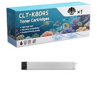 CLT-K804S Toner Cartridges Compatible for Samsung MultiXpress X3220NR X3280NR Printers, High-Definition Printing Effect with Chip, 25000 Pages (1 Pack Black)