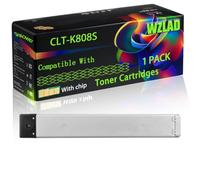 CLT-K808S Compatible for Samsung Toner Cartridges with Chip MultiXpress X 4200 Series X 4220 RX X 4250 LX X 4300 Printers (1 Pack Black)