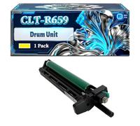 CLT-R659 Drum Unit Compatible for Samsung CLX-8640ND CLX-8650ND Printers, With Chip Large Capacity 40000 Pages (1 Pack Yellow)