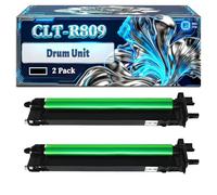 CLT-R809 Drum Unit Compatible for Samsung CLX-9201NA CLX-9251NA CLX-9301NA Printers, With Chip Large Capacity 50000 Pages (2 Pack Black)