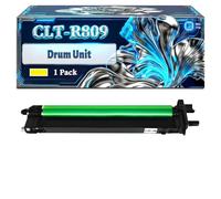 CLT-R809 Drum Unit Compatible for Samsung CLX-9201NA CLX-9251NA CLX-9301NA Printers, With Chip Large Capacity 50000 Pages (1 Pack Yellow)