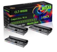 CLT-W606 Compatible for Samsung Waste Box with Chip CLX-9250 ND CLX-9252NA CLX-9350 ND Printers (3 Pack Black)