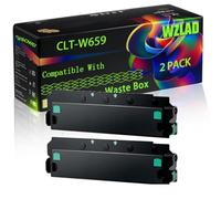 CLT-W659 Compatible for Samsung Waste Box with Chip MultiXpress C8600 Series C8640 ND C8641 ND C8642 ND C8650 ND C8651 ND C8652 Printers (2-Pack Black)