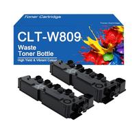 CLT-W809 Waste Toner Bottle Replacement for Samsung MultiXpress CLX-9201NA CLX-9251NA CLX-9301NA Printer,CLTW809-2Set