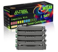 CLT505L CLT-505L Compatible for Samsung Toner Cartridges with Chip ProXpress C2600 C2620DW C2670FW Printers (4-Pack BK/C/M/Y)