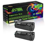 CLT505L CLT-505L Compatible for Samsung Toner Cartridges with Chip ProXpress C2600 C2620DW C2670FW Printers (2 Pack Black)