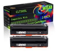 CLT505L Compatible for Samsung Toner Cartridges with Chip ProXpress C2600 Series C2620DW C2620DW Printers (2 Pack Black)