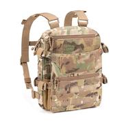 CLTAC ABP Tactical MOLLE Hydration Backpack Military Assault Vest Back Panel Pack for Men Training Hiking Airsoft