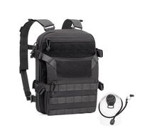 CLTAC ABP Tactical MOLLE Hydration Backpack Military Vest Back Panel Pack for Men Training Hiking Airsoft with 2.5L Bladder