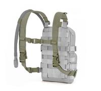 CLTAC MOLLE Tactical Backpack Small Hydration Outdoor Vest Backpack Backpack, Green Shoulder Straps, P