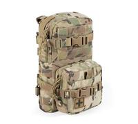 CLTAC Tactical Small MOLLE Hydration Pack Outdoor Water Bladder Carrier Pack for Vest Backpack