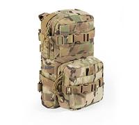 CLTAC Tactical Small MOLLE Hydration Pack Outdoor Water Bladder Carrier Pack with IFAK Med Pouch for Vest Backpack