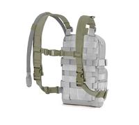 CLTAC Universal Adjustable Shoulder Straps Mini Hydration Pack Backpack Carrier with Sternum Strap, Green, S, Adjustable