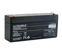CLU10 & CLU11 CLULITE TORCH BATTERY ULTRAMAX NP3.2-6, 6V 3.2AH AS 2.8AH & 3AH