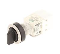 Club 23.001.271 Selection Switch, Latching, Stainless Steel, 3 Positions Momentary Contact Transmitter 1 Closer with Opener Screw On Connector (Pack of 2)