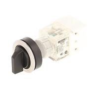 Club 23.001.275 Selector Switch Latching/rastend - Stainless Steel - 3 Positions Momentary Contact Master 1 Closer with Opener Screw On Connector (Pack of 2)
