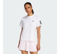 Adidas Womens Club 3 Stripes Tennis Climacool T-shirt Short Sleeve Sports