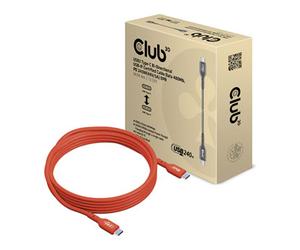 Club 3D 13.13ft USB2 Type-C Bi-Directional Cable