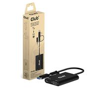 Club 3D CSV-1611 USB 3.2 Gen1 Gen1 Type-C/-A to 1x HDMI(4K/30Hz) / 1x VGA Adapt