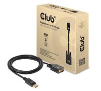 Club 3D CAC-1012 DisplayPort™ to VGA Cable Male/Male 2 m 28AWG