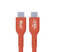 Club3D CAC-1515 USB-C cable USB 2.0 plug 4m Orange