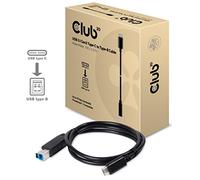 Club 3D CAC-1524 USB 3.1 G2 Type-C Male to Type-B Male Cable 1 m Black