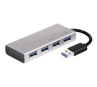 Club 3D CSV 1431 USB 3.0 Hub 4-Port with Power Supply Silver