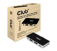 Club 3D CSV-1591 4-in-1 Hub, USB Type-C (M) to HDMI / USB Type-C PD (F) / USB Ty