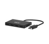 Club 3D CSV-7400 DisplayPort to Quad Displayport MST Hub 4 x 4K 30Hz