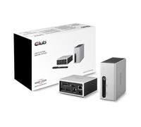 Club 3D SenseVision USB 3.0 4K Laptop Mini Docking Station, 4x USB 3.0, GBe LAN,