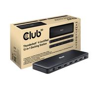 Club3D Thunderbolt4 12-in-1 Dockingstation retail (US IMPORT) NEW