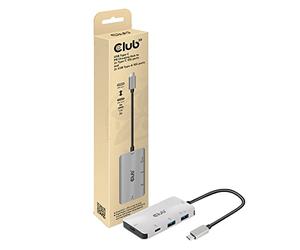 Club 3D USB Type-C PD Charging Hub to 2X Type-C 10G Ports and 2X USB Type-A 10G Ports
