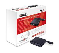 Club 3D USB Type-C to HDMI™ 2.0 + USB 2.0 + USB Type-C Charging Mini Dock