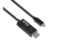 1.8m Club 3D USB Type C Cable to DP 1.4 Cable, 8K60Hz, 3D Video, Bidirectional,