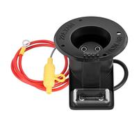 Club Car DS DC Receptacle with 48V Fuse Assembly for 2000-Up Golf Cart Charging Port OEM 101802101