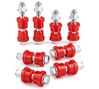 Club Car DS Front Suspension Bushing Kit with Hardware | Leaf Spring & Upper A-Arm Polyurethane Bushings & Sleeves, Fits 1992 & Up - Replaces OE# 1016346, 1016349, 1016350, 1012303, 1015583