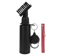 Club Cleaner Brush Anti Leakage Club Water Brush with Groove Sharpener Tool and 150ml Capacity for Golf Essentials (Red)