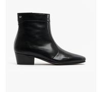 Club Cubano CAESAR Mens Leather Cuban Heel Boots Black - UK 8