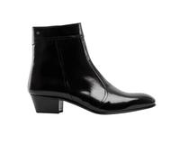 Club Cubano EMMANUEL Mens Premium Handcrafted Luxury 100% Real Exotic Leather Cuban Heel Smart Formal Dress Boots Made In Spain