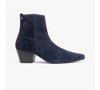 Club Cubano LENNON Mens Cuban Heel Boots Navy Suede - UK 9