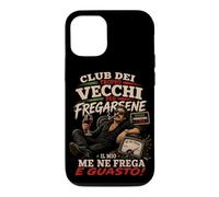 Club dei Troppo Vecchi Per Fregarsene Funny Italian Attitude Case for iPhone 12/12 Pro