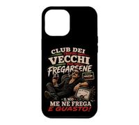Club dei Troppo Vecchi Per Fregarsene Funny Italian Attitude Case for iPhone 12 Pro Max