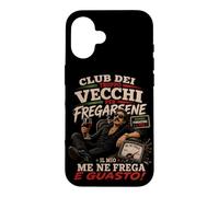 Club dei Troppo Vecchi Per Fregarsene Funny Italian Attitude Case for iPhone 16